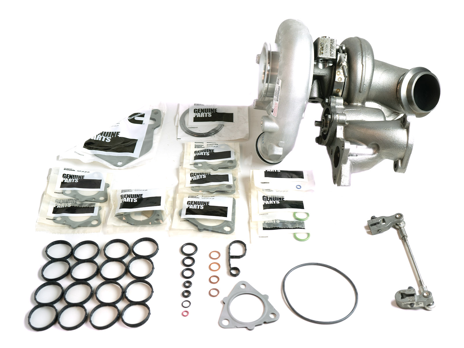 OEM 16 19 Titan XD 5.0 Low Pressure Turbo Service Kit Z1 Off