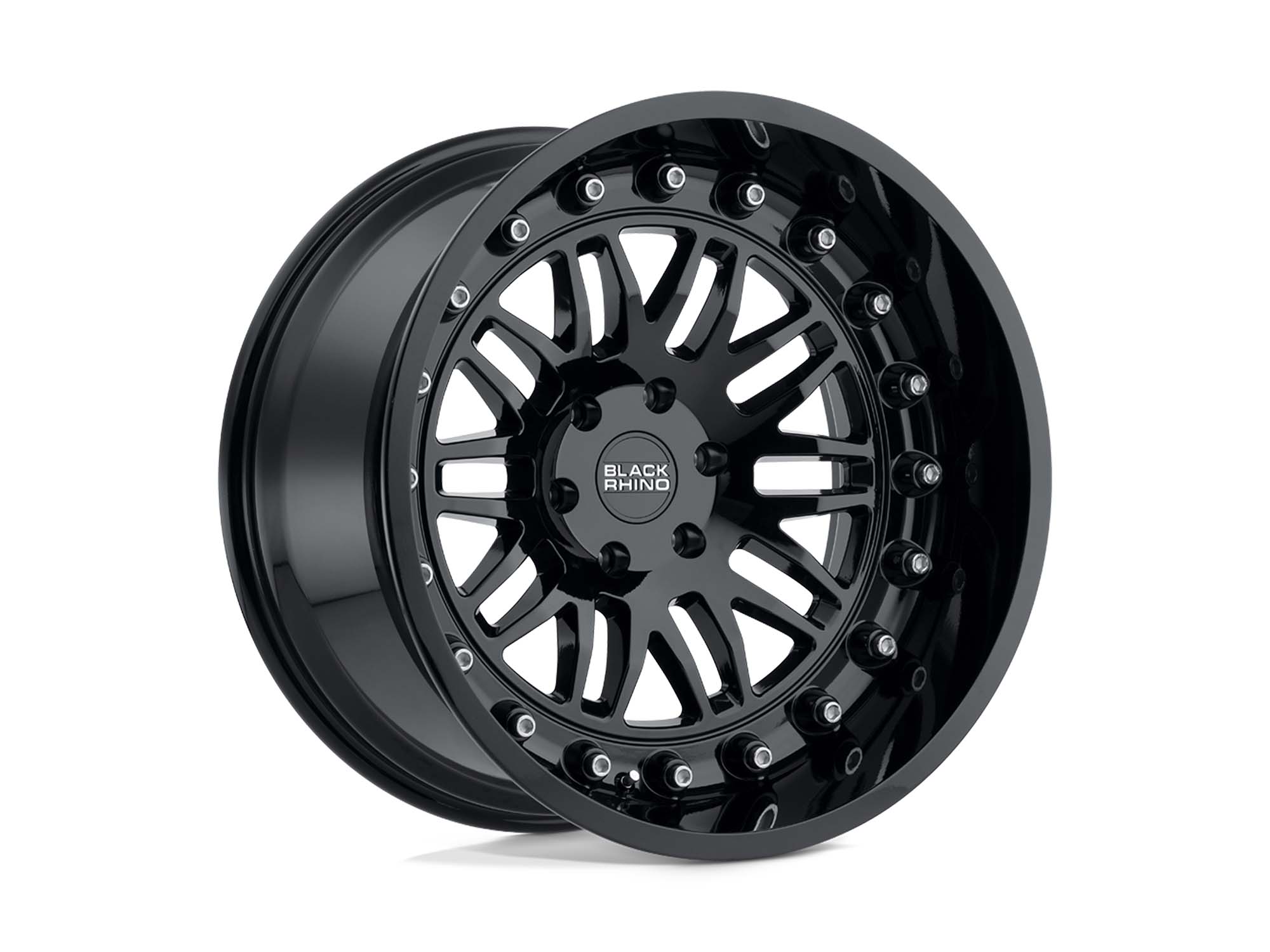 高感度ショップで2023年売れたブランド Fury Rhino Black Single Black Gloss - (6x139.7) Wheel タイヤ・ホイール