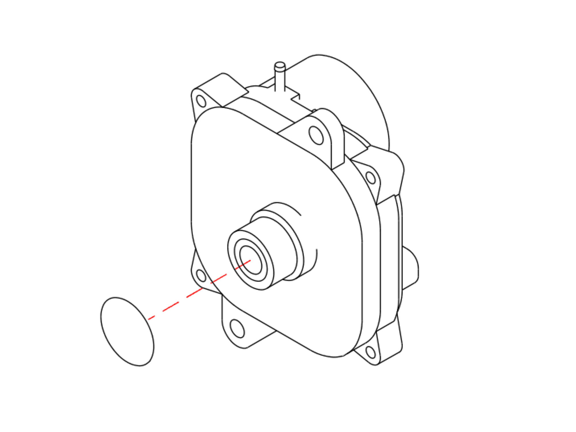 OEM 04 15 Nissan Titan 4WD Transfer Case Actuator Z1 Off Road