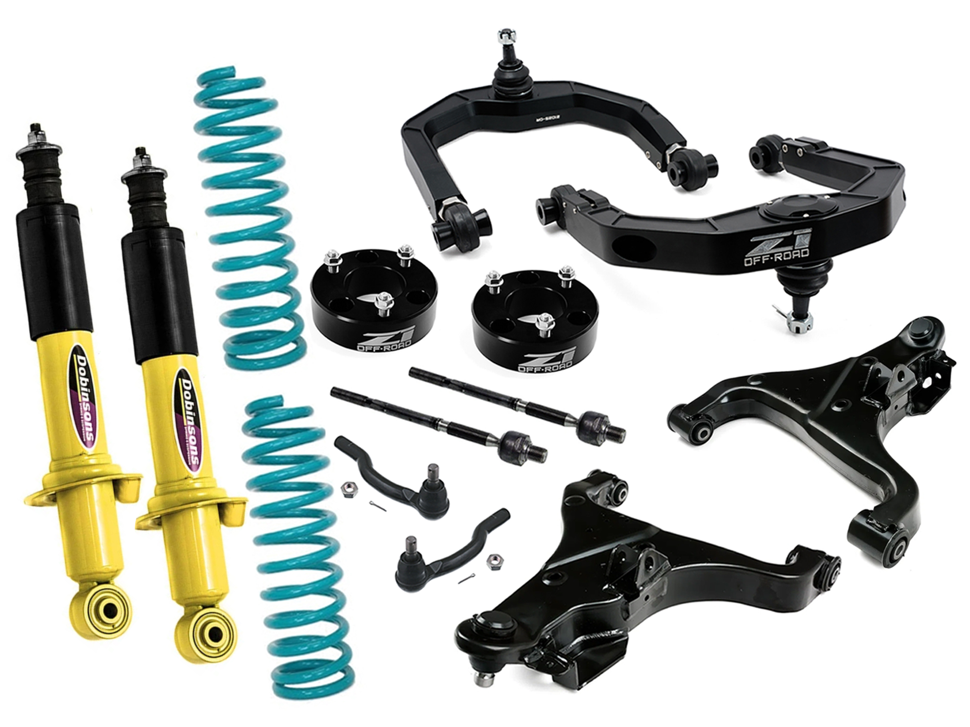 Frontier / Xterra Titan Swap Kit with Dobinsons Twin Tube Struts