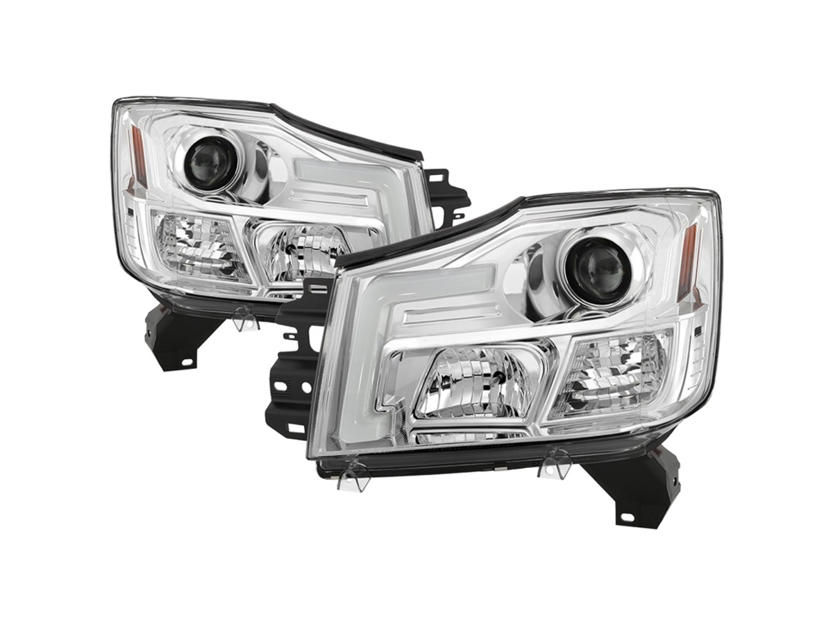 Spyder '04-'15 Titan / '04-'07 Armada V2 Projector Headlights