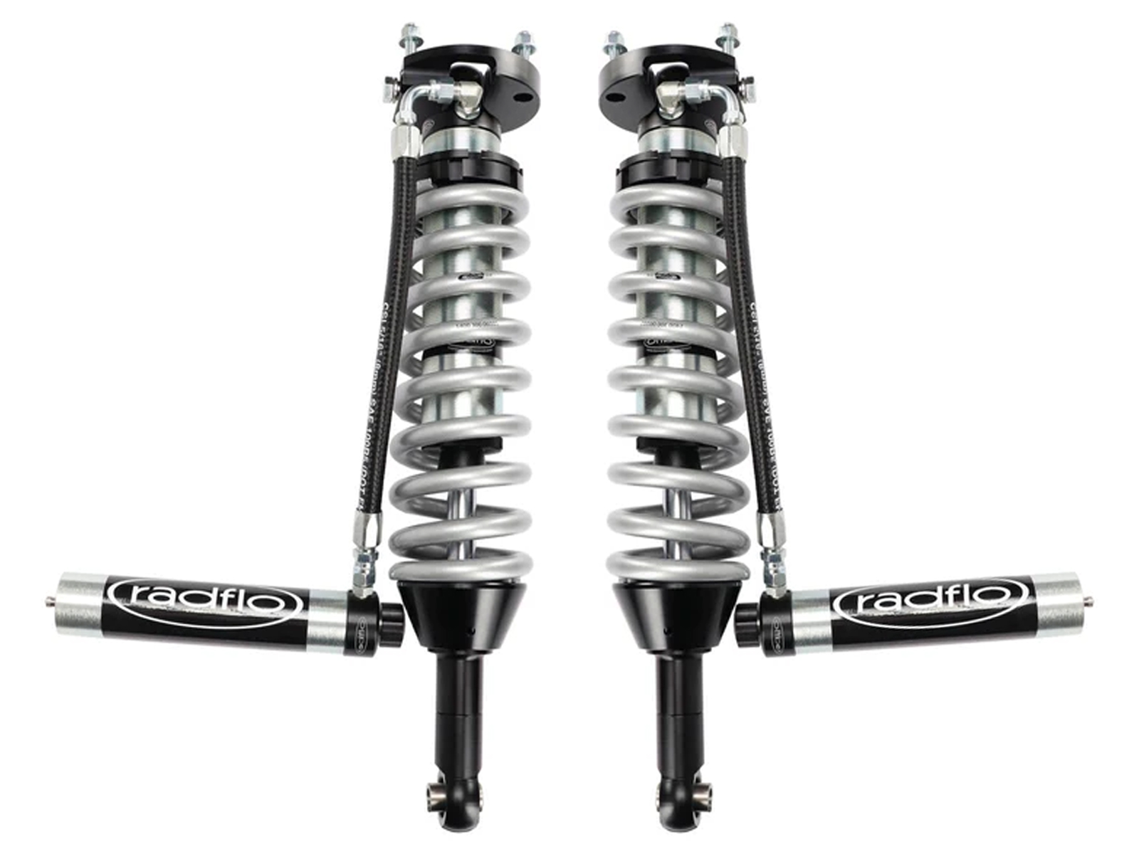 Radflo 04 15 Titan 2.5 Inch Front Coilovers Ext w Res Adj 6