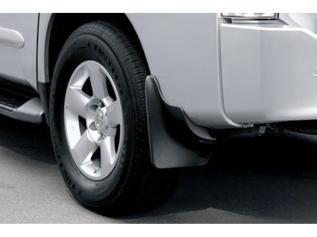 OEM 08 15 Nissan Armada Mud Flaps Rear Z1 Off Road