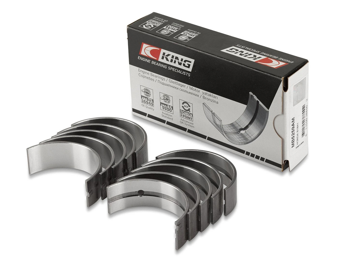 King CP-Series VQ40DE Performance Main Bearing Set - Standard Size