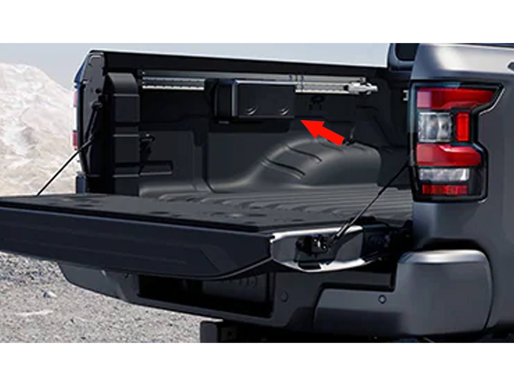 OEM 2022+ Nissan Frontier Tailgate Audio by Kicker - Z1 Off-Road