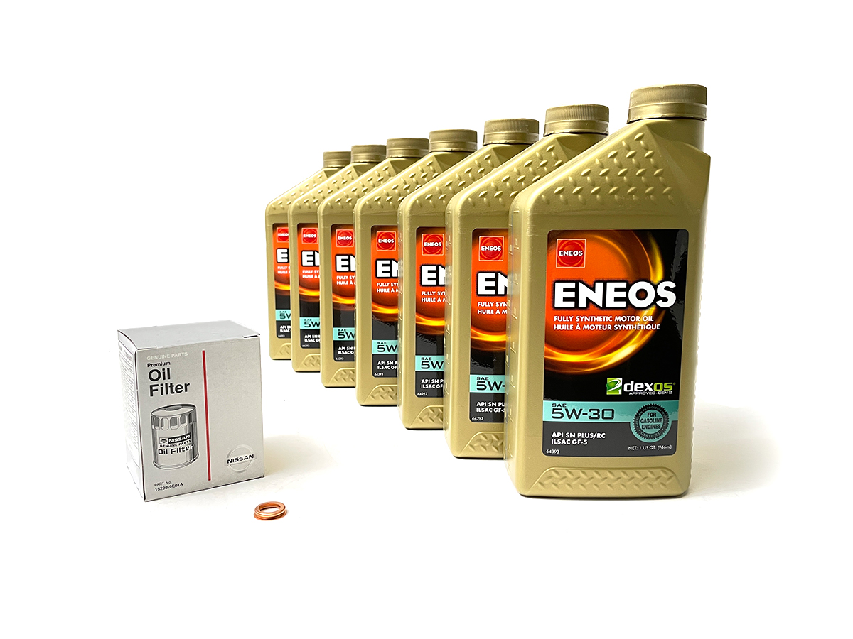 ENEOS Titan / Pathfinder / QX 5.6L Synthetic Oil Change Kit- 5w-30