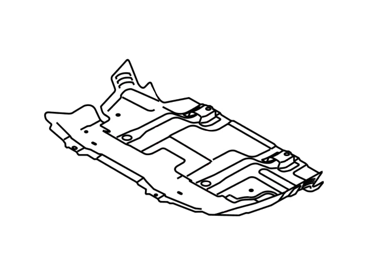 OEM Nissan Armada QX56 QX80 Front Skid Plate Z1 Off Road