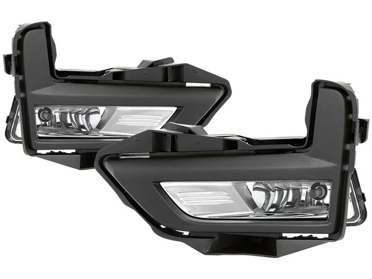 Spyder '17-'18 Nissan Rogue OEM Style Fog Lights w/Switch - Clear