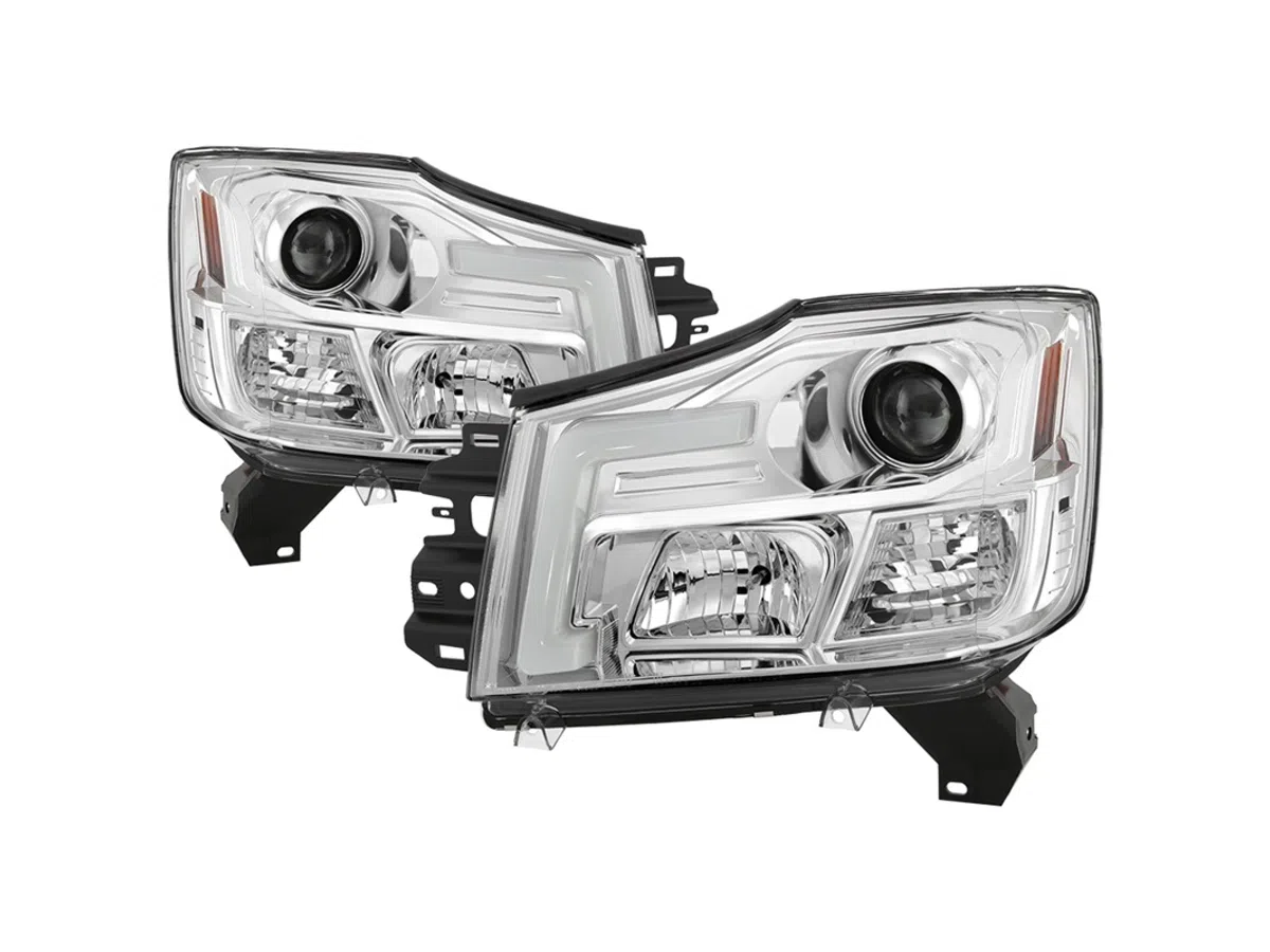 Spyder 04 15 Titan 04 07 Armada V2 Projector Headlights