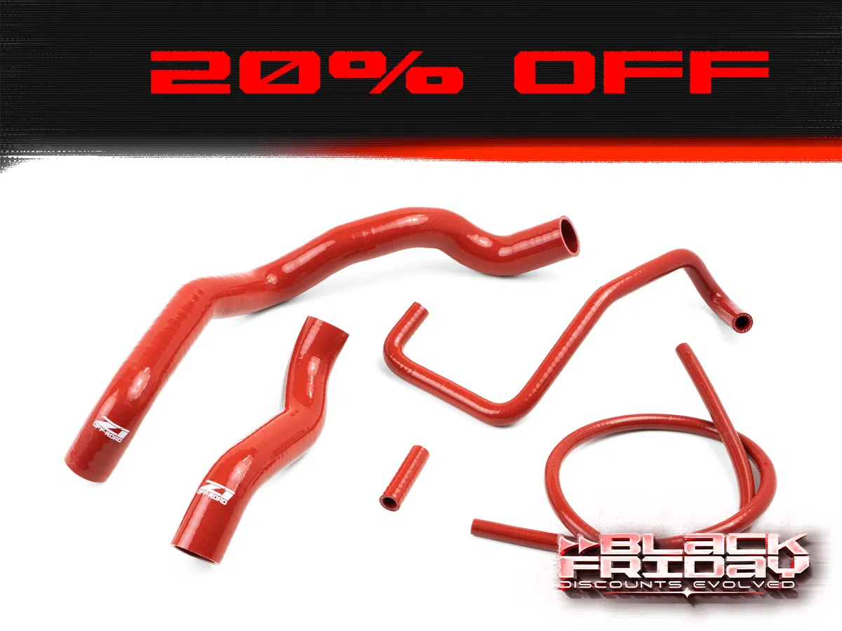 Z1 Frontier / Xterra / Pathfinder 4.0L Silicone Radiator Hose Set