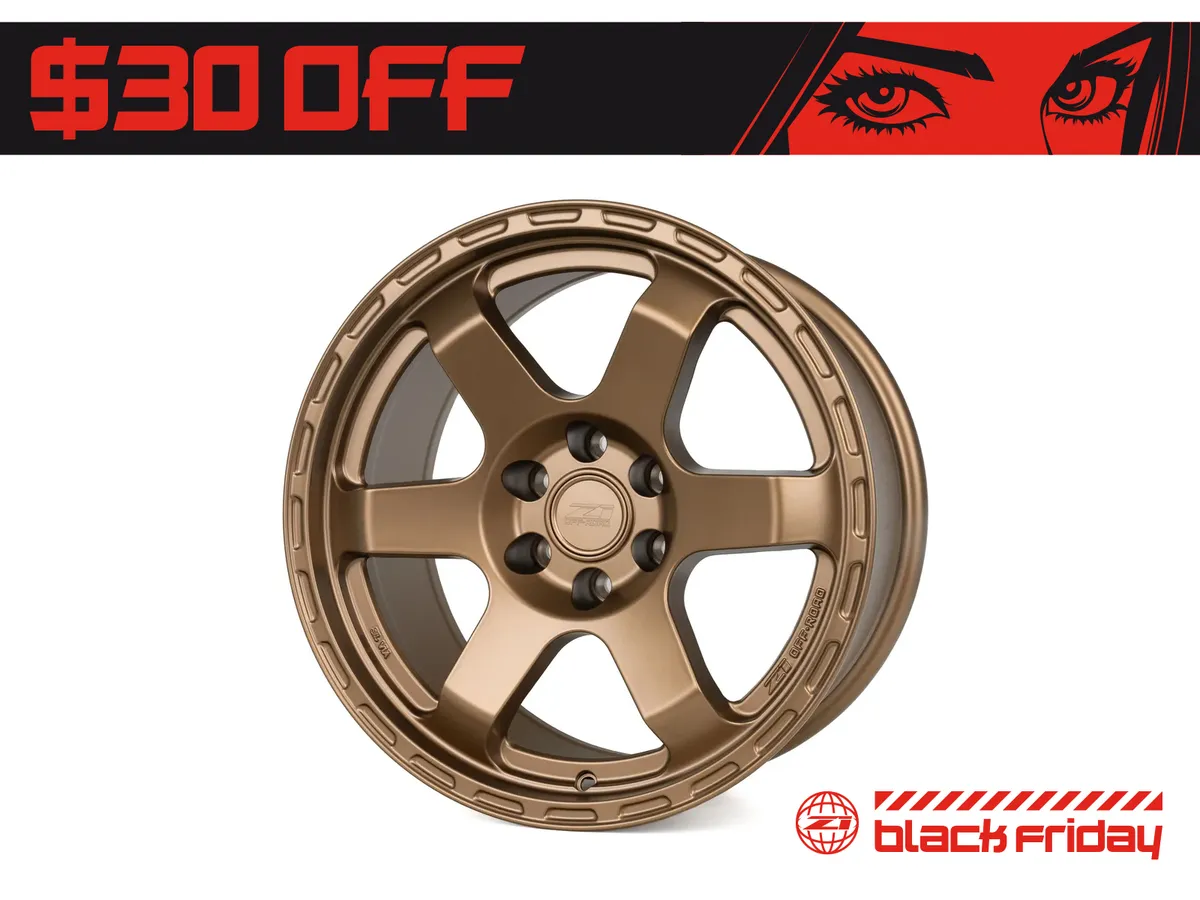 Z1 ATK-06 Off-Road Wheel (6x114.3) - Single - Satin Bronze