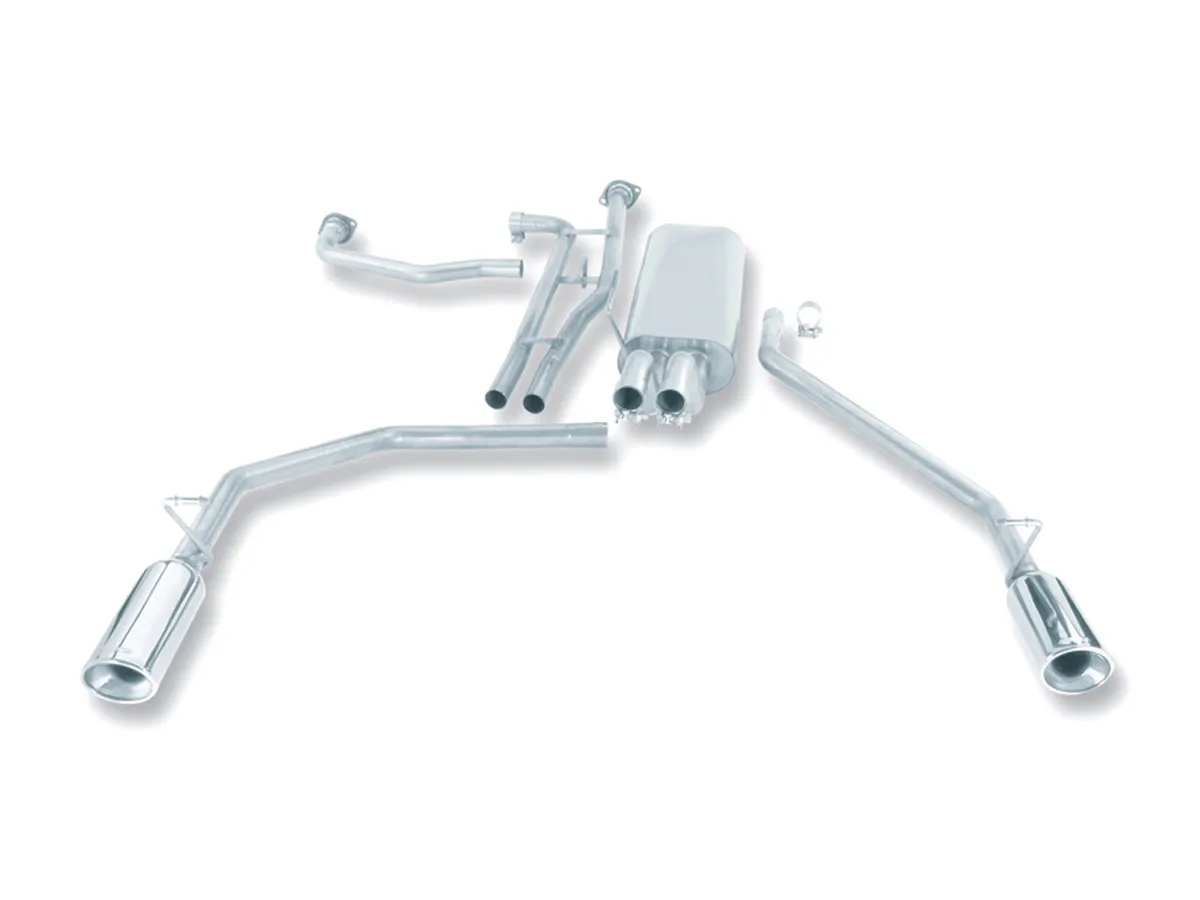 Borla 04 15 Nissan Titan Catback Exhaust System Z1 Off Road