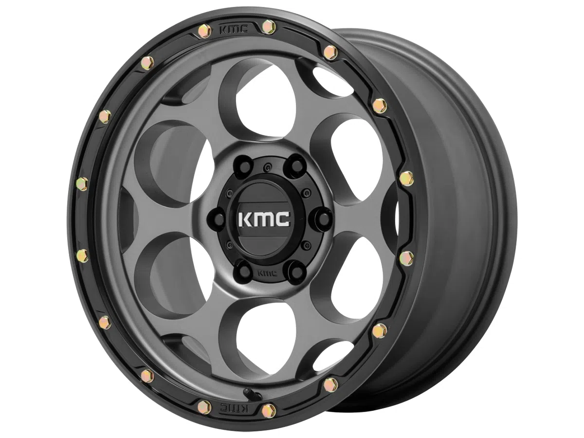 KMC Wheels Dirty Harry Single Wheel - 6x114.3 Satin Gray