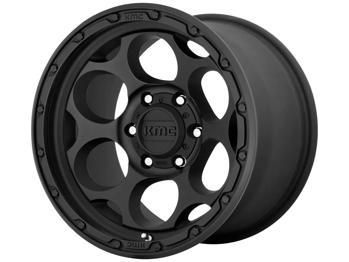 KMC Wheels Dirty Harry Single Wheel - 6x114.3 Textured Black