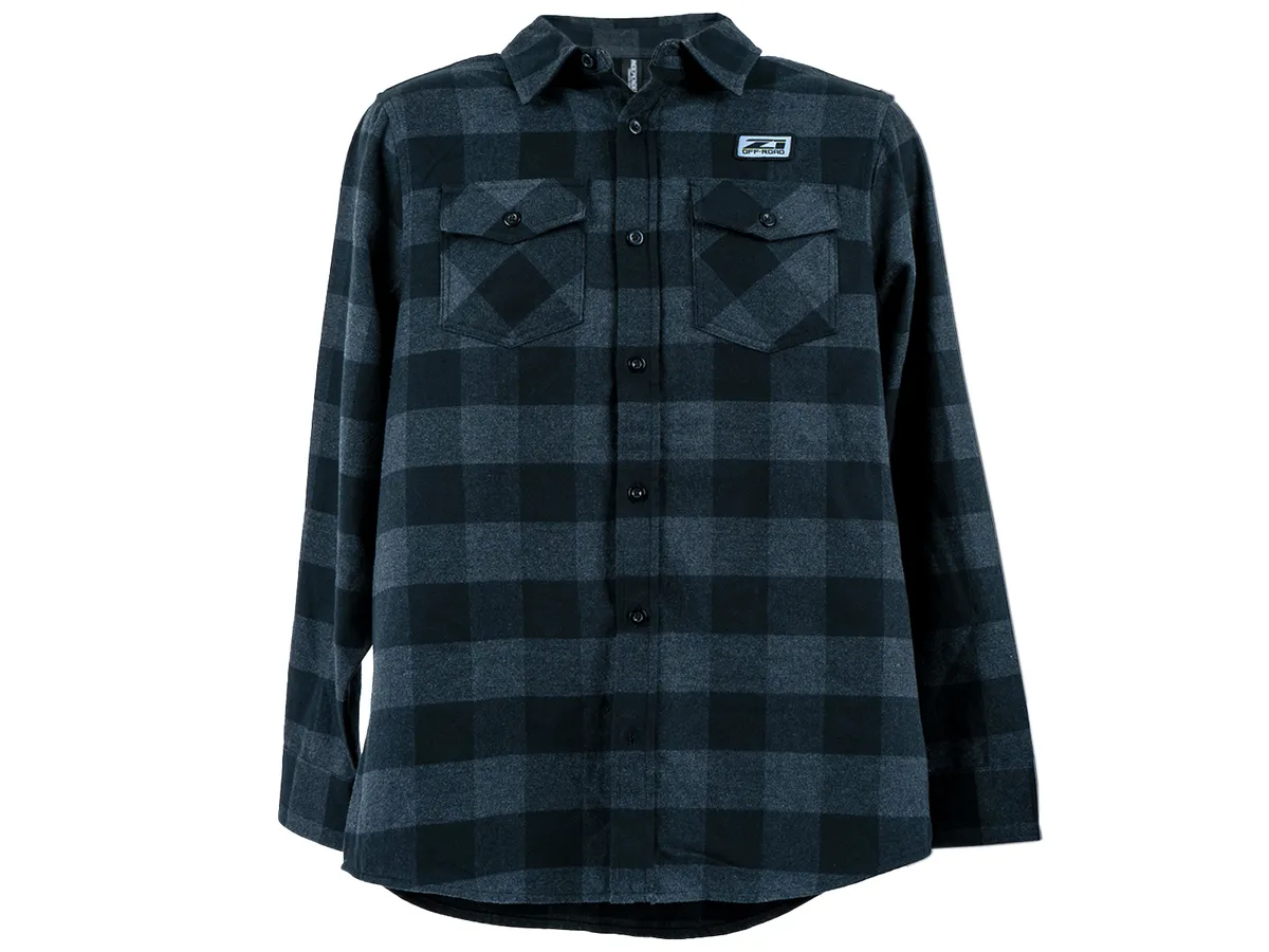 Z1-Offroad Flannel - Charcoal Black
