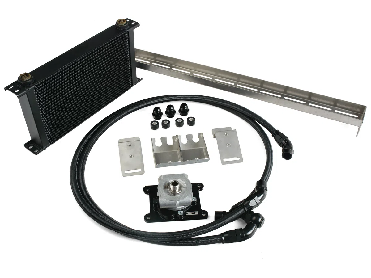 Universal Oil Cooler Kit - Radiator, Hoses and Sandwich Plate