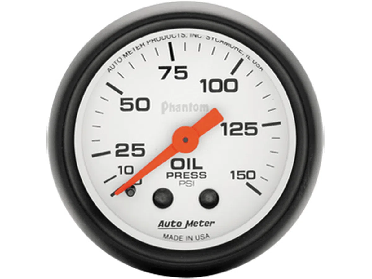 Phantom Oil pressure gauge mechanical Z1 Off Road