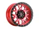 WELD Off-Road Cinch Single Wheel (6x139.7) - Candy Red / Satin Black